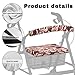 Cugasmaru Walker Seat Covers for Seniors Cats Accessories for Rollator Walkers Universal Rollator Walker Seat and Backrest Covers Washable Walkers for Seniors with Seat Gifts