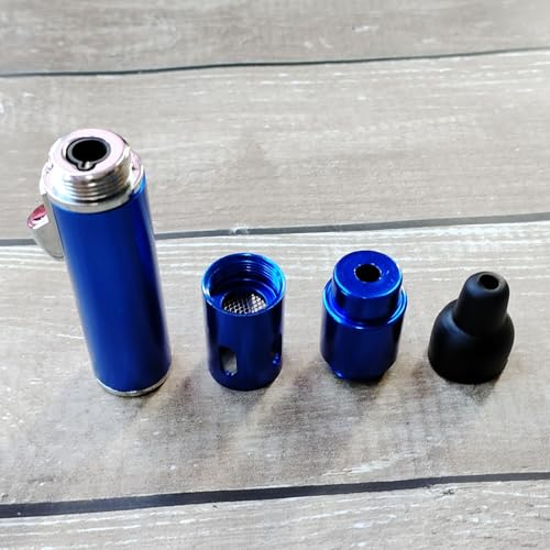 Encendedor de soplete a butano recargable azul miniatura 6