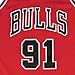 Mitchell & Ness Dennis Rodman Chicago Bulls Hardwood Classics 1997-98 Swingman Jersey - Red (Large)