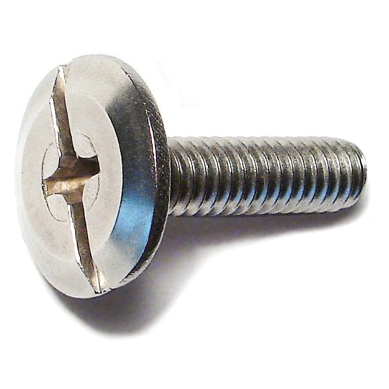1/4"-20 x 1 18-8 Stainless Steel Combo Drive Sidewalk Bolts (50 pcs.)