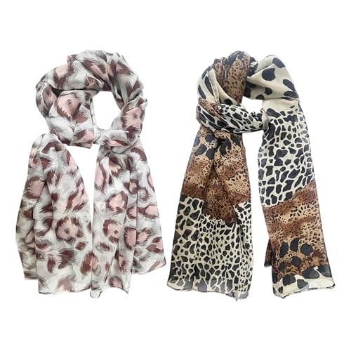 Ya en mundofriki.es: 2 Piezas Bufanda De Seda Con Estampado De Leopardo, Bufanda De Seda Retro, Bufanda Larga De Seda Para Mujer, Bufanda De Gasa, Bufanda Suave Y Ligera