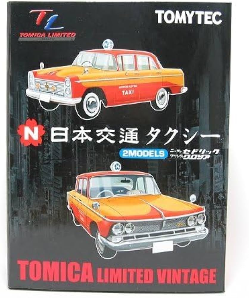 タクシー ミニカー2台セット （ロンドン バスとタクシー London