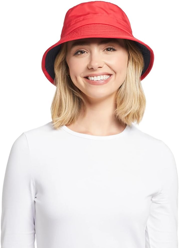 Solbari Go-to Bucket Hat UPF 50+ Water-Resistant, Adjustable & Packable Sun Hat for Travel, Golf and Hiking