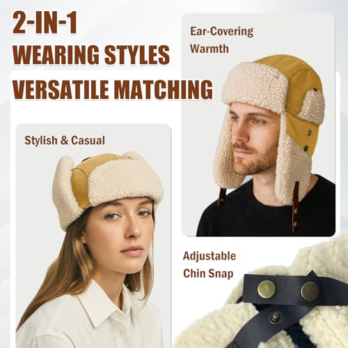 Lista de Gorros de aviador para Mujer - los preferidos. 21 Imagen adicional