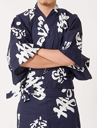 Image of Dita Tokyoin Traditional Made In Japan Cotton Yukata Robe (Japanese Pajama Kimono) Easy Wearing set2