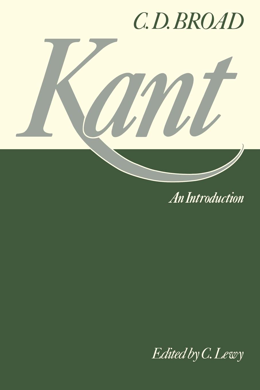 Kant: An Introduction by Broad, D.  New 9780521292658 Fast Free Shipping<-