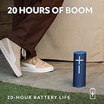 Ultimate Ears MEGABOOM 4 Portable Waterproof Bluetooth Speaker with Powerful 360-Degree Sound and Thundering Bass, Floating Speaker with 20-Hour Battery and 147ft (45m) Range - Blue - Image 3