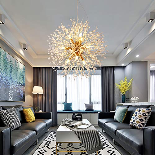 Plafond en acier inoxydable pour salon et luminaire de chambre