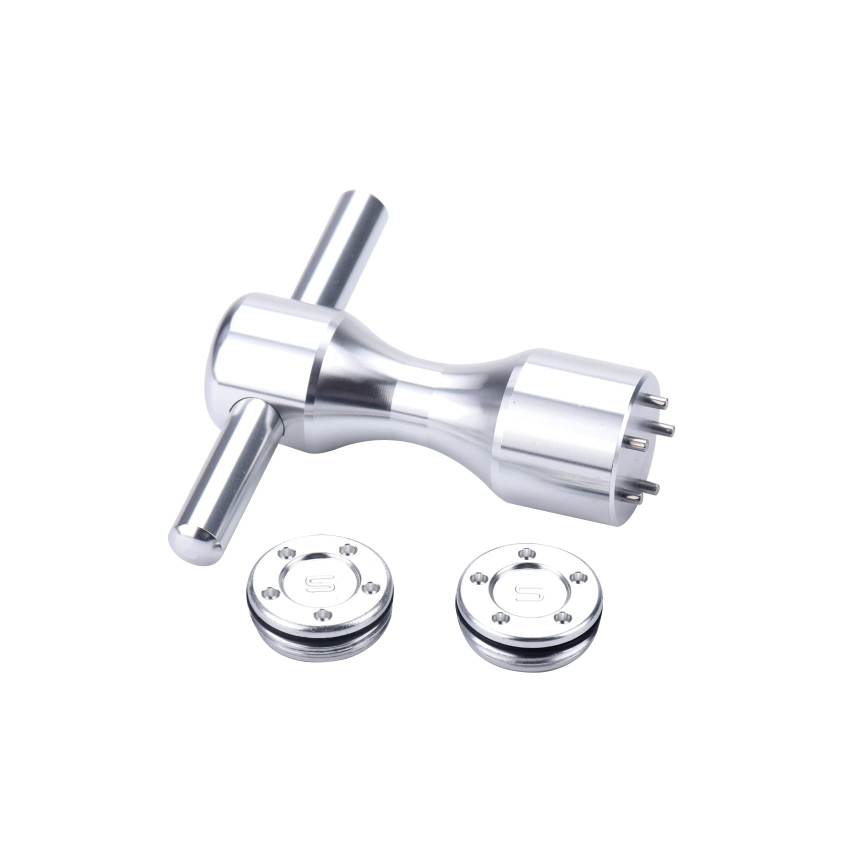 Dazuzd Girls Silver Golf Weight 2Pcs 5G/10G/15G/20G/25G/30G/35G/40G Golf Weights Wrench Kit Fit Titleist Scotty Cameron Putter Newport