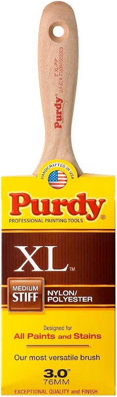 Purdy 144324330 XL Series Pip Enamel/Wall Paint Brush, 3 inch