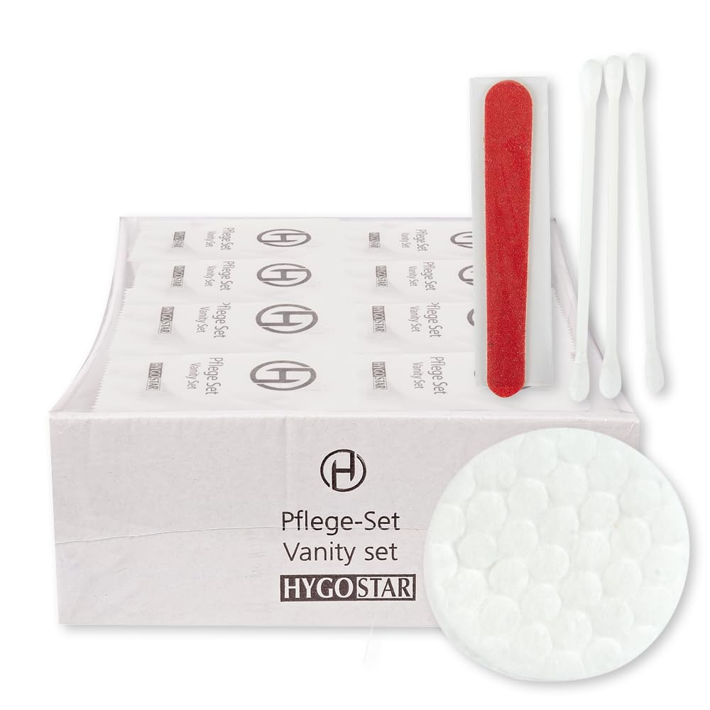 FRANZ MENSCH Hygostar Kosmetik-Set, Standard, weiß-rot, 7cm, 6cm