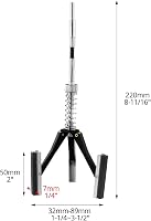 QWORK Honing Tool 32-89mm Hengerhonolás 3-Karos Hengermegmunkáló Eszköz 6