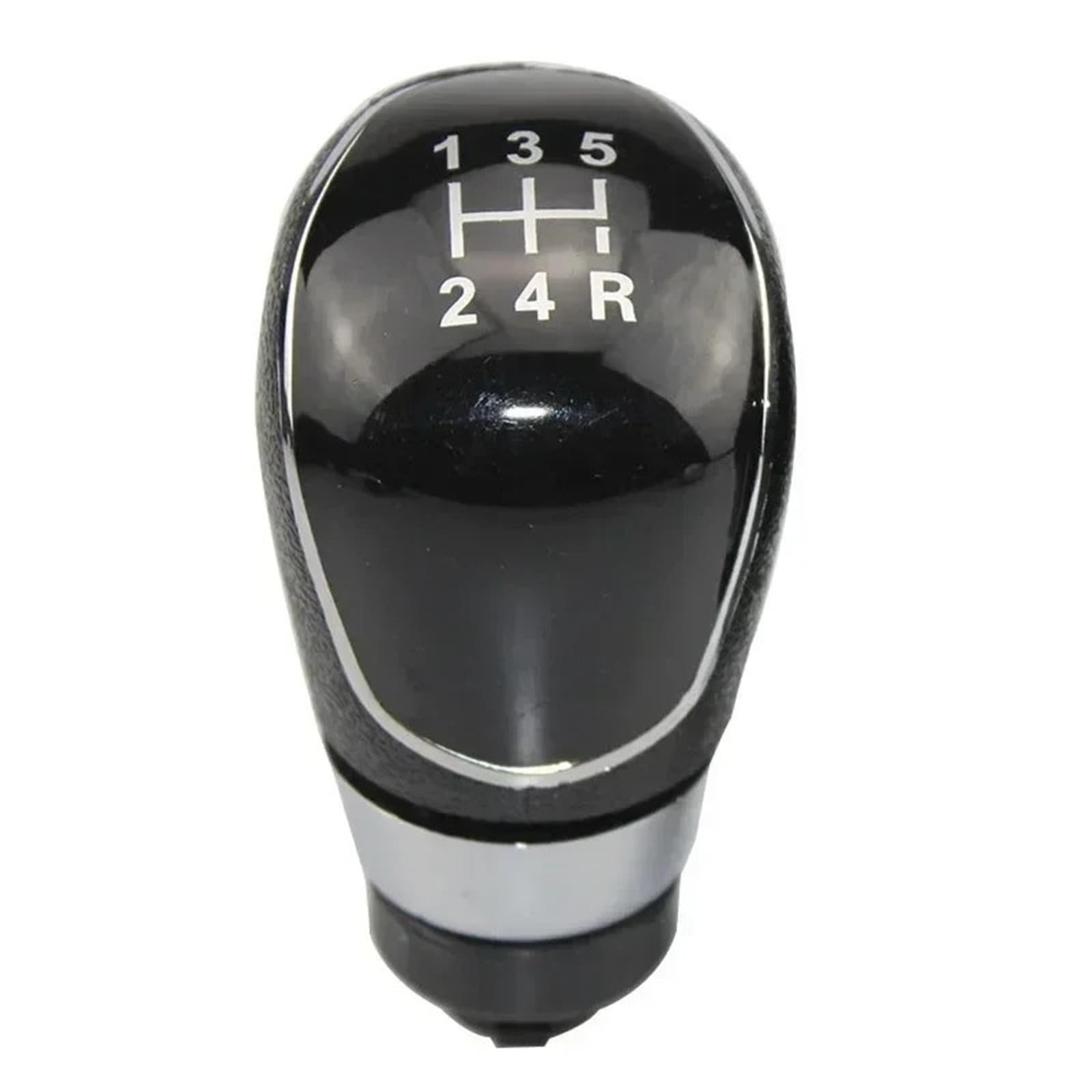 XZCVTYW for Ford for Focus MK2 MK3 Mondeo MK4 Fiesta MK7 Galaxy MK3 Kuga 2008-2013 Car Gear Shift Knob Stick Head Lever Handle 5/6 Speed Car Gear Shift Knob(5 Speed Black)