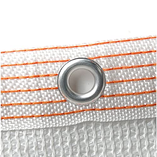 Bâche d'ombrage 6x8m imperméable avec œillets pour serre et parking - 4