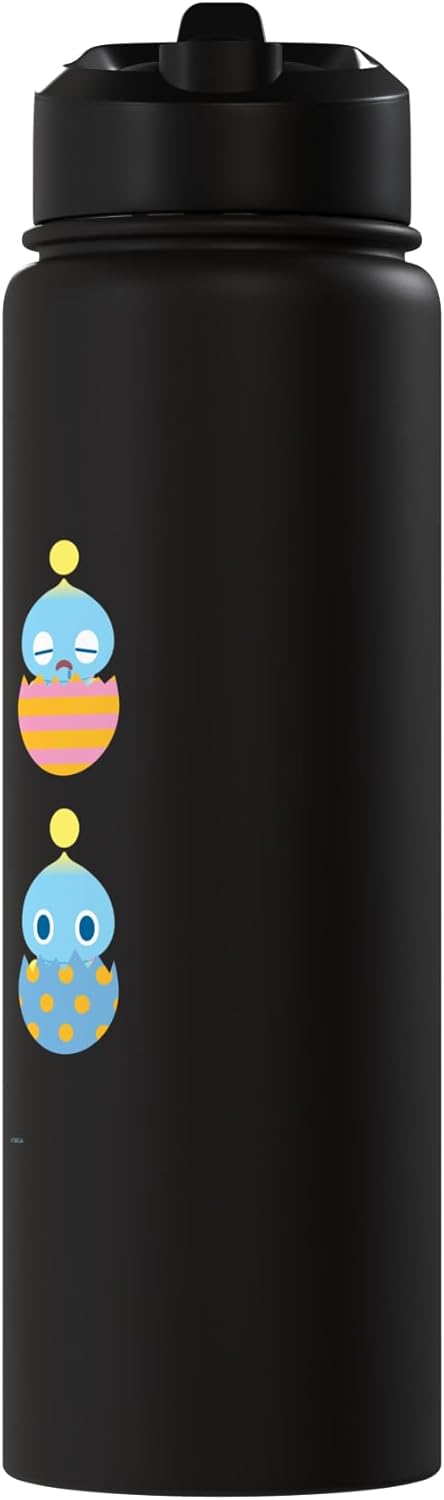 Sonic the Hedgehog Easter Chao Group Eggs Stainless Steel Insulated Water Bottle