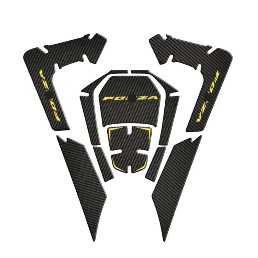 Forza 350 Tank Pad Protector Motorcycle Sticker Decal Gas Fuel Knee Grip Traction Side for Ho&nda NSS350 Forza350 2020-2023 2021 Pads Side Tanks