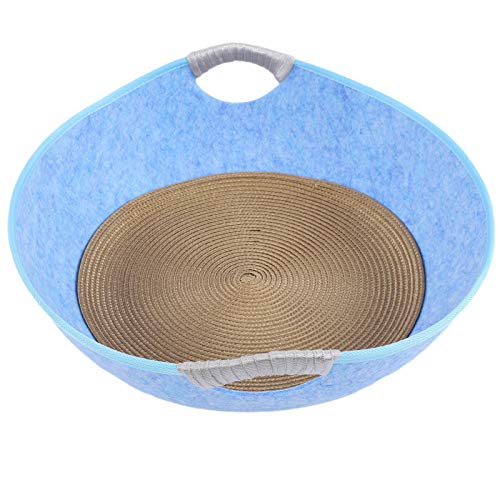 Resistente à sujeira, durável, forte e resistente para gatos, pano de feltro, ninho para animais de