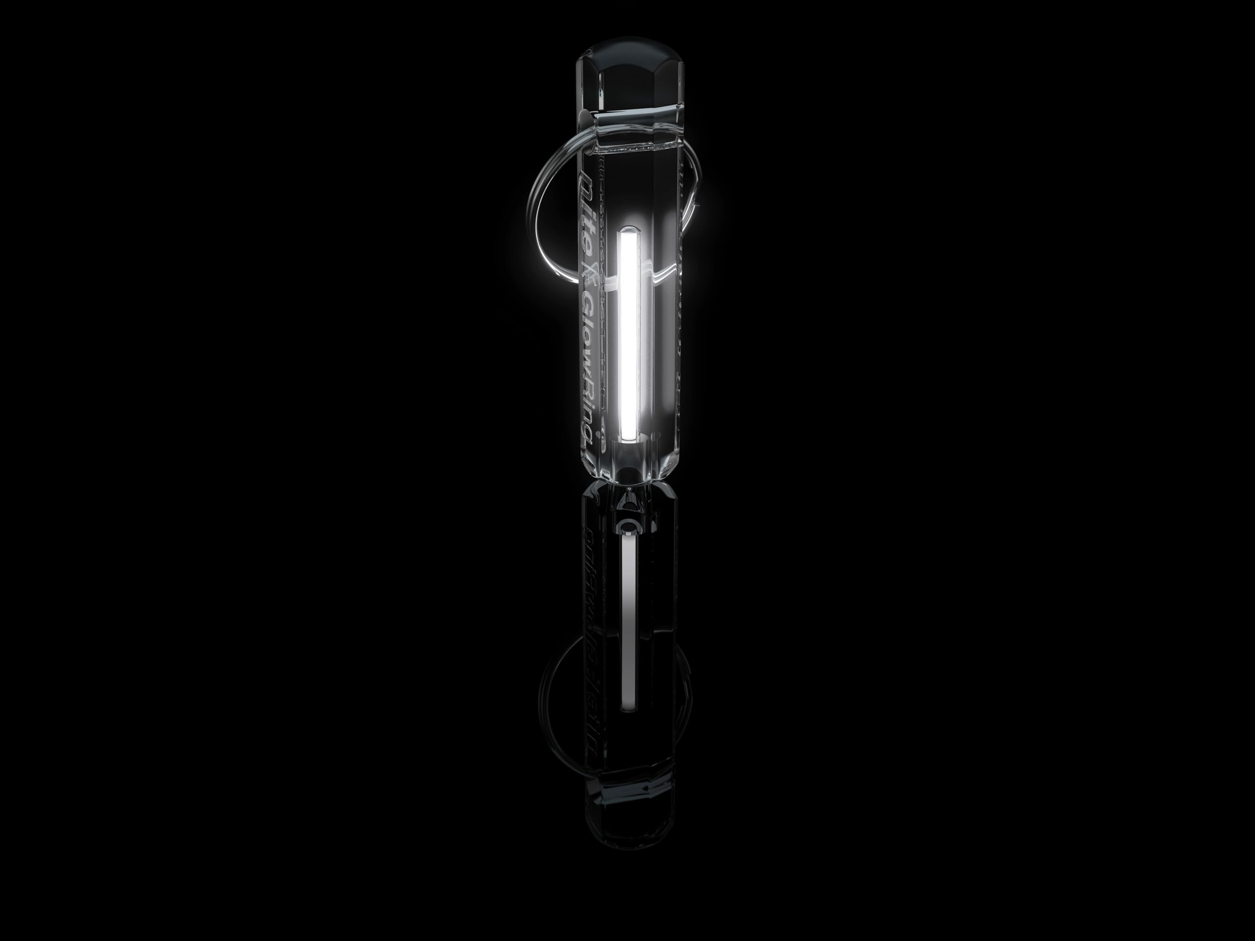 Clear Nite GlowRing Self-Luminous Safety Marker | 10+ Years Glow | Compact, Water-Resistant for Equipment and Personal Asset Marking (White)