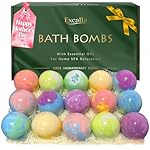 Bath Bombs for Women Gift Set, 15 Pcs Handmade Bubble Bathbombs, Shea & Coco Butter Dry Skin Moisturize, SPA Relaxing Gifts for Women & Men, Her, Girls, Wife, Birthday