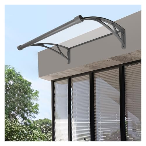Toldo para puerta transpirable y estable de aluminio resistente 3