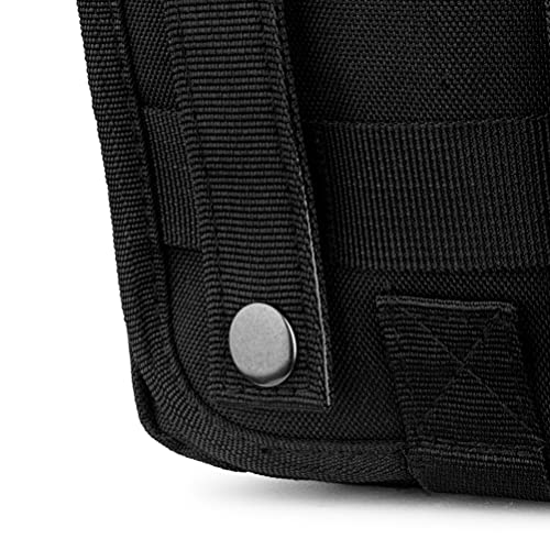Scherber Premium IFAK Kit Trauma Pack | HSA/FSA Approved | Fully Stocked MOLLE Pouch w/CAT Tourniquet, HyFin Chest Seal, & Israeli Bandage | Trauma Kit for Gunshot, Bleeding, Major Wound Care (Black) - Image 5