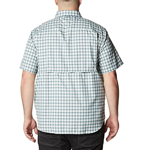 Columbia Men's Silver Ridge Utility Lite Novelty Short Sleeve, Niagara Pulaski Plaid, 3X Big #TOP7
