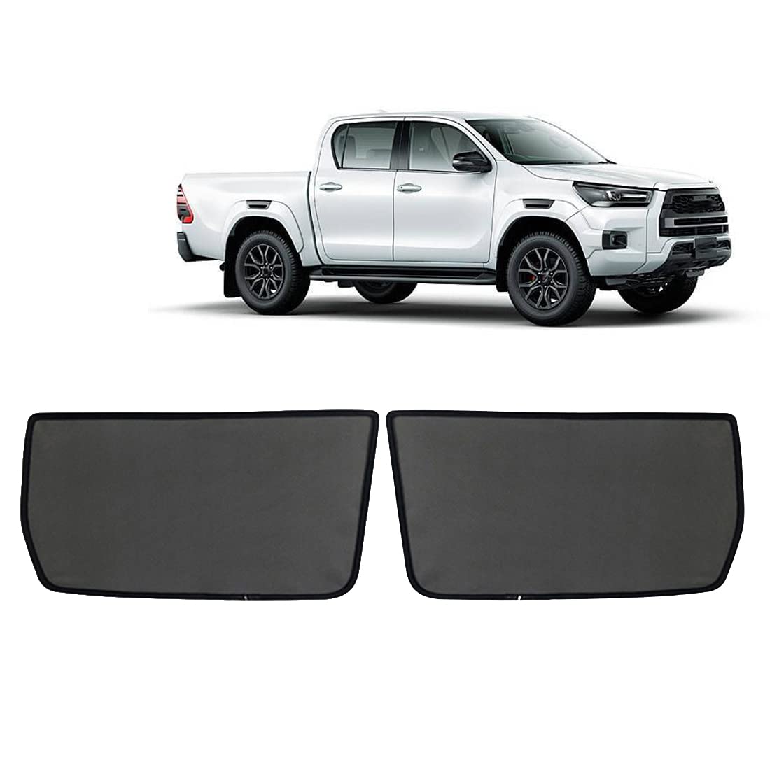 Pare-soleil voiture bébé évite les brûlures de soleil rideau Hilux Revo 8