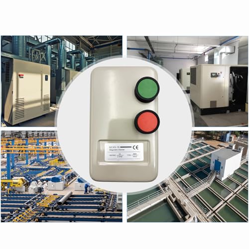 Motor de Arranque Magnético Eléctrico 380V 2.2KW 4.5-7.2AMP 3HP 3 Fases miniatura 2