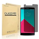 VIMVIP Privacy Anti-Spy Tempered Glass Screen Protector for LG G4 with 9H Hardness - Protect Your Screen From Scratches Drops and Anti-Spy (LG G4)