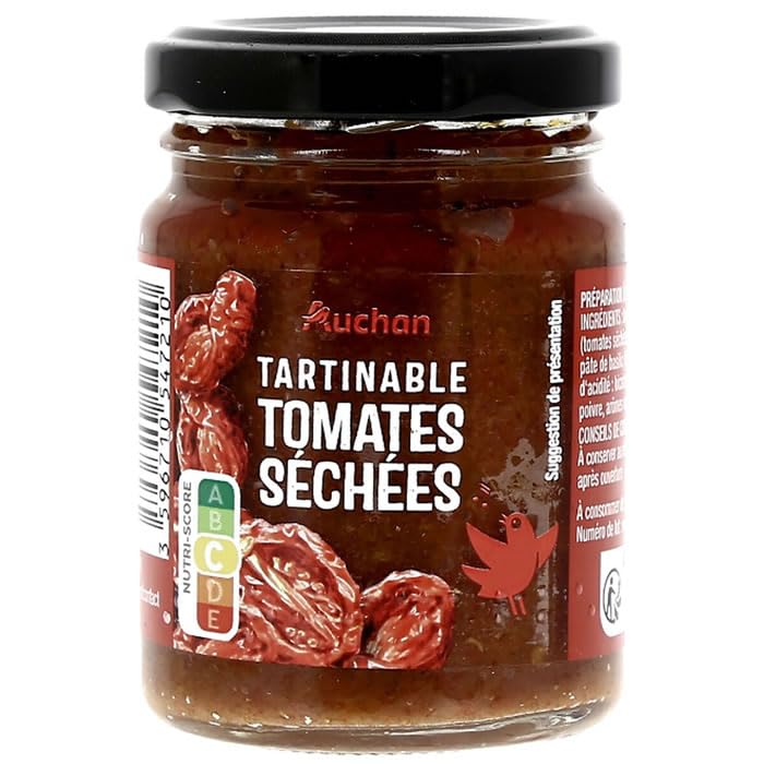 AUCHAN Tartinable de tomates séchées 90 g