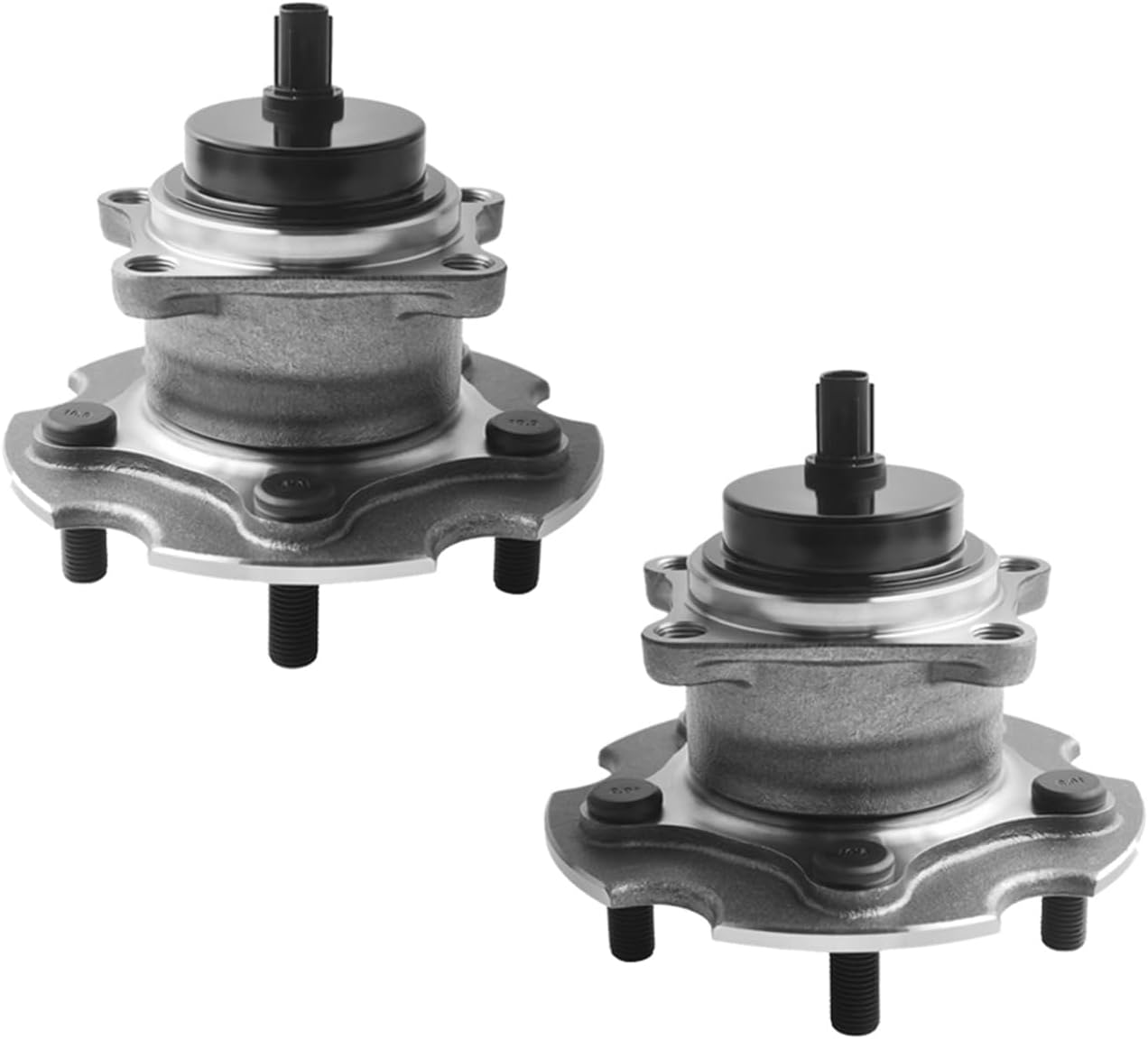 PM Auto Pair of 2 Rear Wheel Hub Bearing Assembly Compatible with 2010-2012 Lexus HS250H