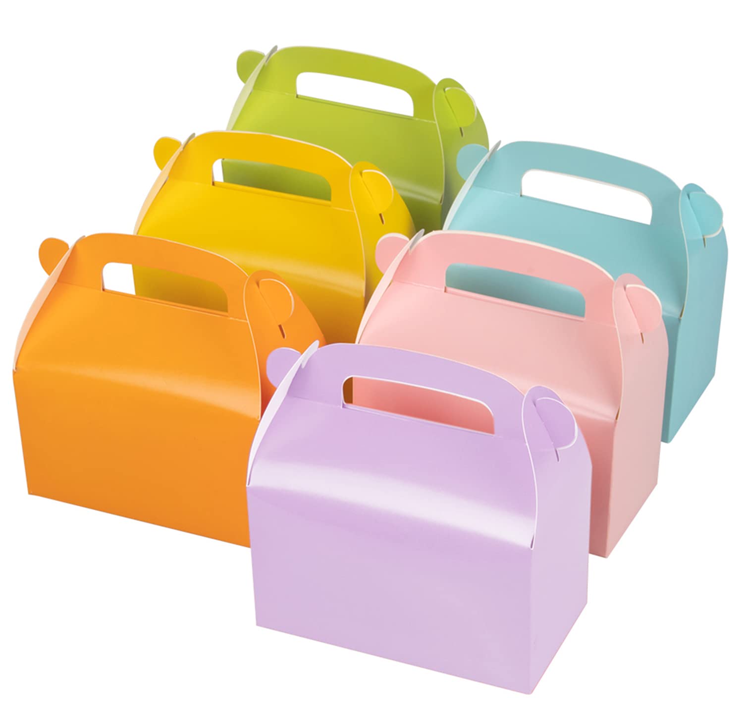 White Party Favor Boxes - 30 Pack -7