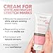 Cicatrissim White Stretch Mark Cream for White and Old Striae - Softens Stretch Marks, Evens Skin Tone, and Firms Skin - All Skin Types - 150g