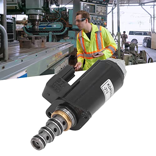 Válvula solenoide de bomba hidráulica SK200-6E para repuesto de excavadora 4
