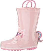 Vista 4 de Western Chief Girl's Waterproof Printed Rain Boot with Easy on Handles