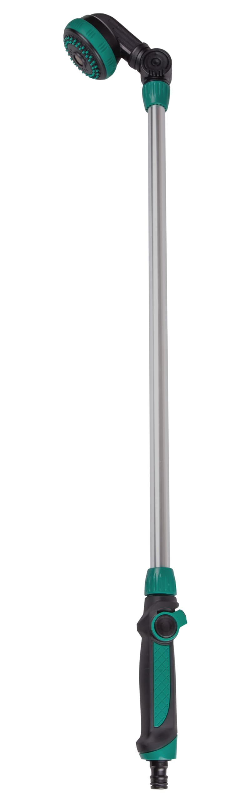 VONROC Douche de Jardin 2 en 1 Lance d’arrosage télescopique Colonne extérieure Hauteur réglable 149-190 cm Pomme orientable 180°