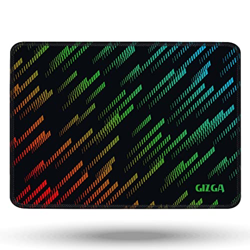 Image of AirCase Gizga Essentials (35Cm X 25Cm Extended Gaming Mouse Pad, Computer Mouse Pad with Smooth Mouse Control, Mercerized Surface, Antifray Stitched Embroidery Edges, Anti-Slip Rubber Base