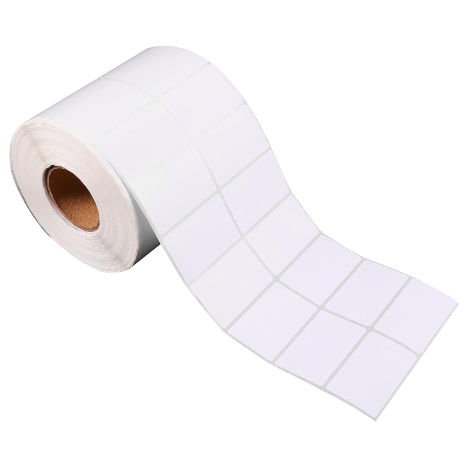 Étiquettes Thermiques Autocollantes Blanches, 1 Rouleau 3000 Feuilles