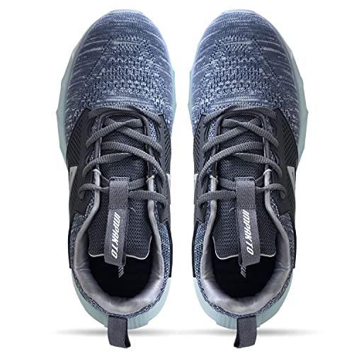 Image of Impakto Gravity Running Shoes for Men | Lightweight & Breathable Sports Shoes | Soft Cushioned Insole | Anti Skid EVA Sole | Laceup Shoes for Jogging, Walking, Gym & Casual Outings