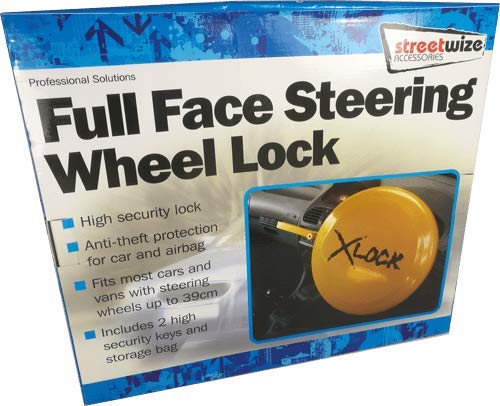 Streetwize Accessories Xlock zamek na kierownicę, do 39 cm