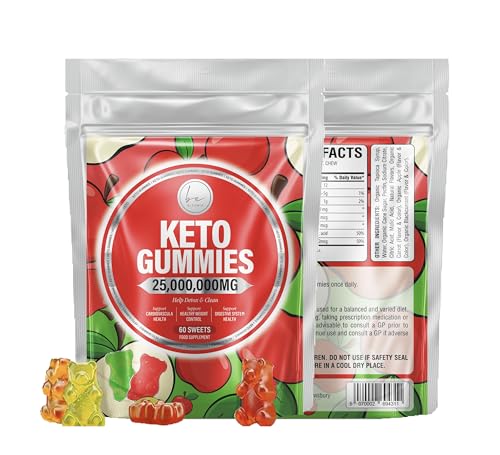 beBloomie Keto Gummies for Weight & Fat Loss, Belly Fat Loss - 60 High Strength Enter into Ketosis and Lose Weight Fast with Keto Gummy Bears! …