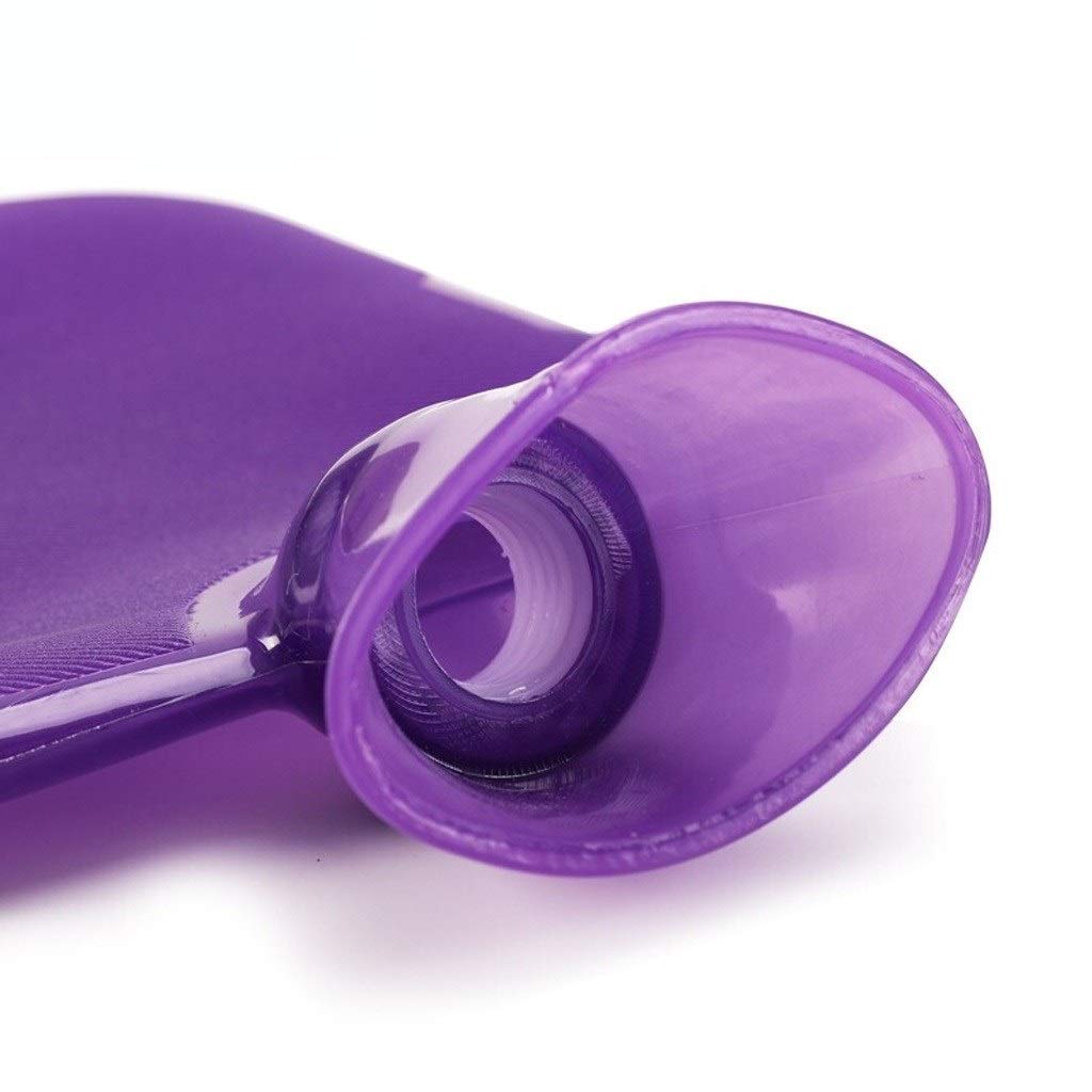 Wärmflaschen/Bettflasche Warmwasserflasche, 2-Liter-PVC-Wasserbeutel mit Strick-Abdeckung dauerhafter Warmwassertasche wiederverwendbar tragbarer Studentenwohnheim-Wasser-Injektion Warmwasserflasche S