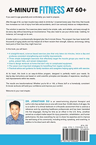 6-Minute Fitness at 60+: Simple Home Exercises to Reclaim Strength, Balance, and Energy in 15 Days