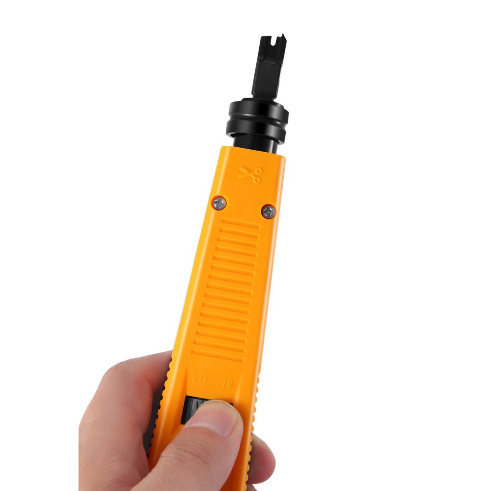 Buy Flexzion Punch Down Impact Tool Kit with 110 Blade Type for