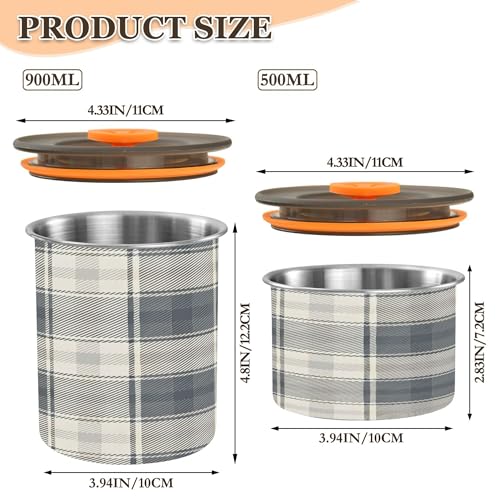 Contenedor de Café Hermético de Acero Inoxidable 17 oz miniatura 3