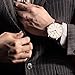 Imagen de aswan watch Reloj Analógico de Cuarzo para Hombre con Correa de Cuero