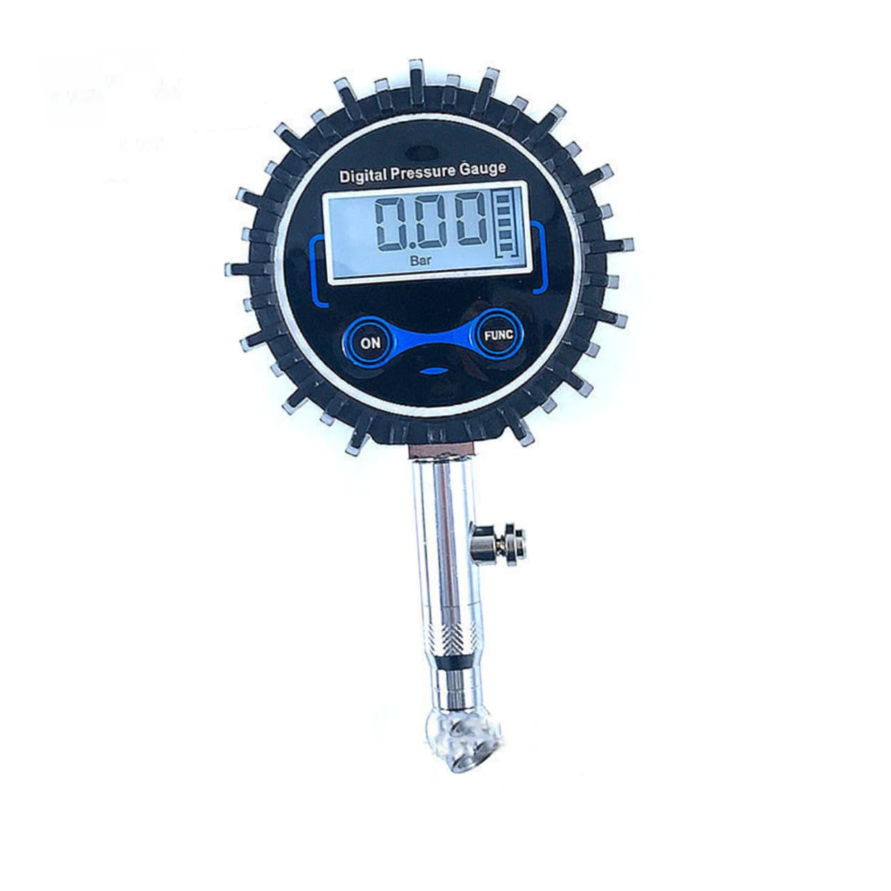 SOLUSTRE Car Tire Pressure Gauge Digital Pressure Gauge Heavy Duty Clips Safe Efficient for Vehicles