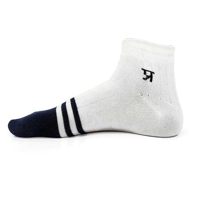 Image of PRASTHAN Sports Unisex Nylon Cotton Ankle Length Socks Made With Breathable Anti Odour & Moisture Absorbent Combed Cotton with a Extra Durable.
