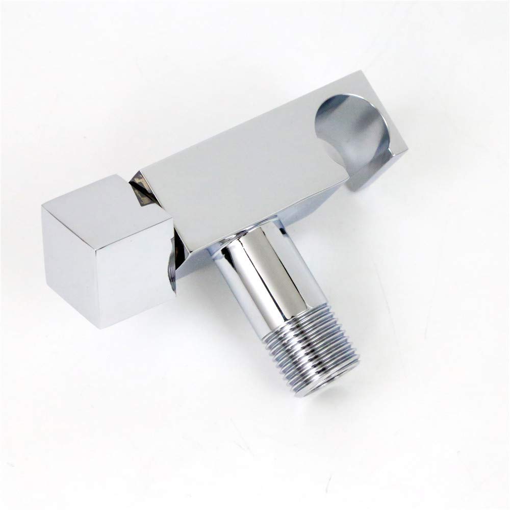 Soporte Alcachofa Ducha Ducha Empotrada Cuadrada Monomando Negro