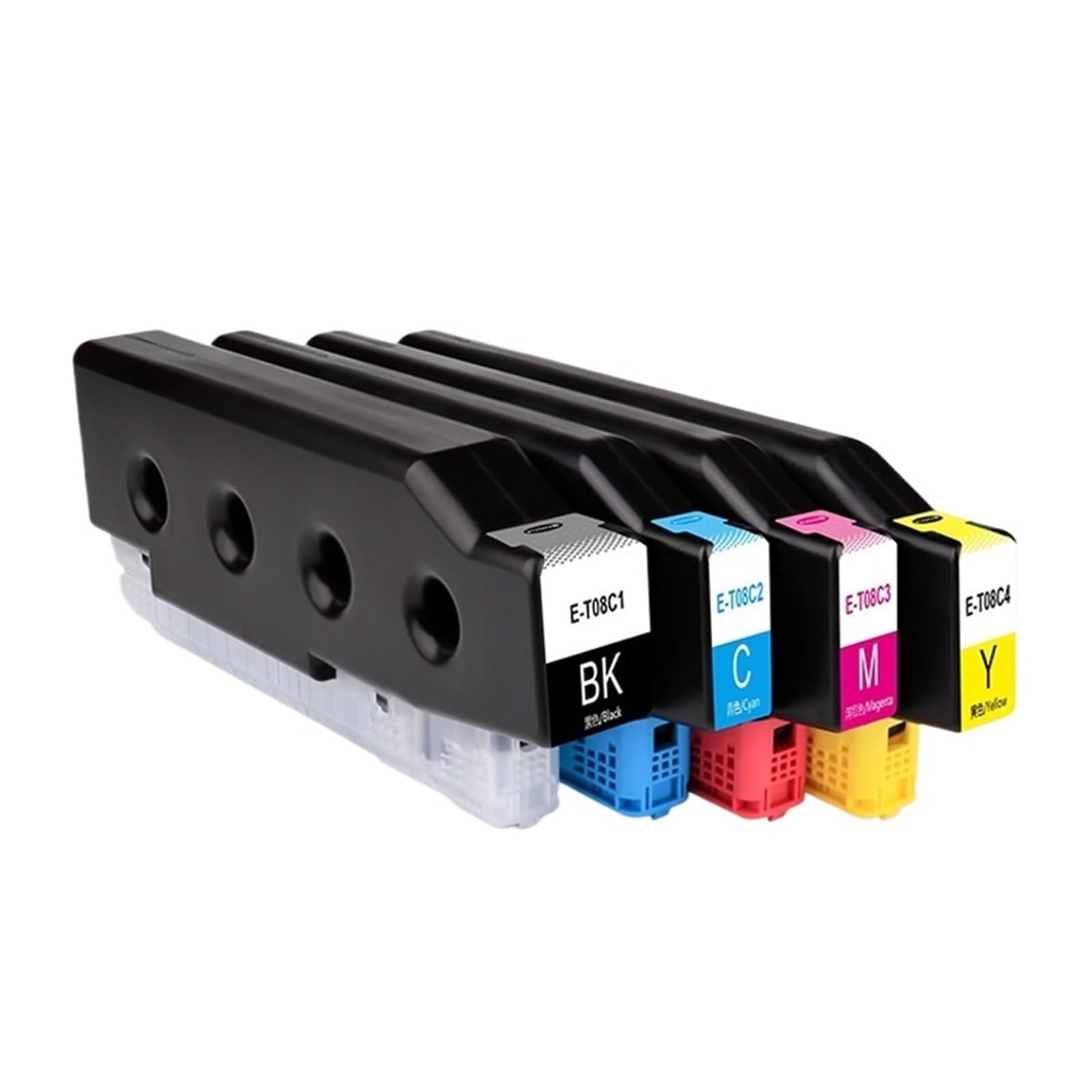 Compatibile con Epson AM-C5000a AM-C6000a Ink Cartridge | T08C1 T08C2 T08C3 T08C4 Parti della stampante con cartuccia senza chip(Y)